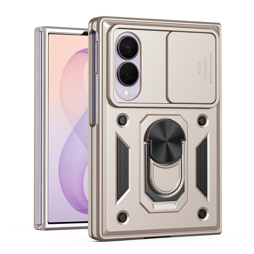 Kuori Samsung Galaxy Z Fold8 F971:lle, Techsuit, CamShield, Kultainen