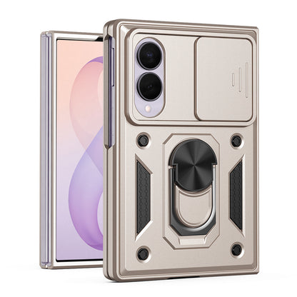 Kuori Samsung Galaxy Z Fold8 F971:lle, Techsuit, CamShield, Kultainen