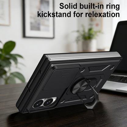 Kuori Samsung Galaxy Z Fold8 F971:lle, Techsuit, CamShield, Kultainen