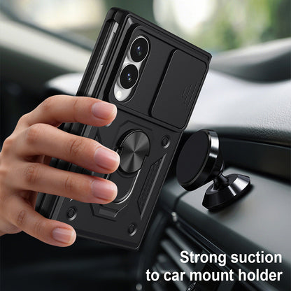 Kuori Samsung Galaxy Z Fold8 F971:lle, Techsuit, CamShield, Kultainen