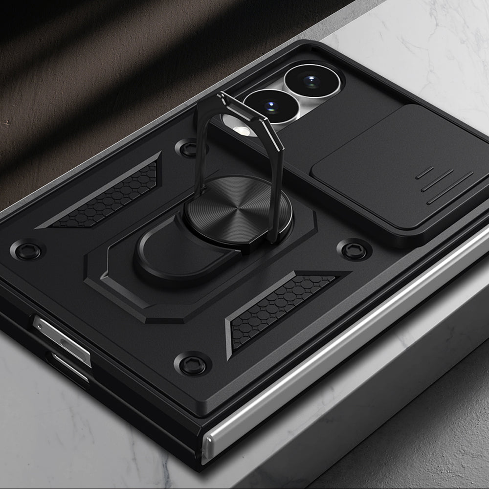 Kuori Samsung Galaxy Z Fold8 F971:lle, Techsuit, CamShield, Kultainen