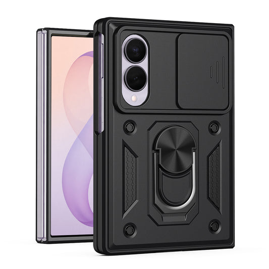 Kuori Samsung Galaxy Z Fold8 F971:lle, Techsuit, CamShield, Musta