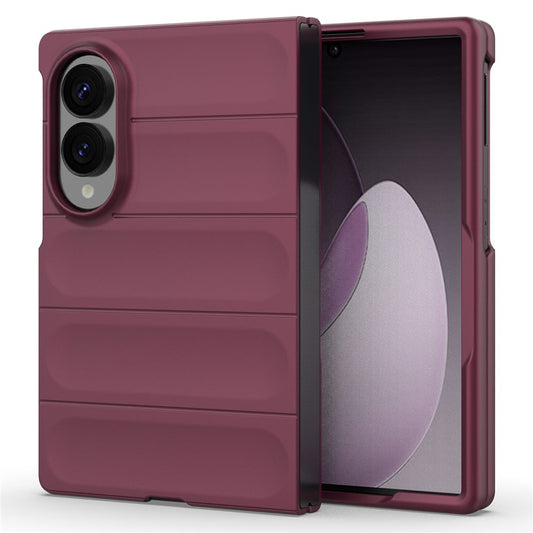 Kuori Samsung Galaxy Z Fold8 F971:lle, Techsuit, Magic Shield, Viininpunainen