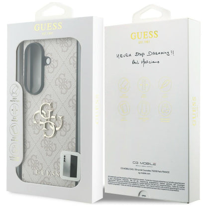 Kuori Samsung Galaxy Z Fold8 Ultra F976:lle, Guess, 4G Big Logo, vaaleanpunainen