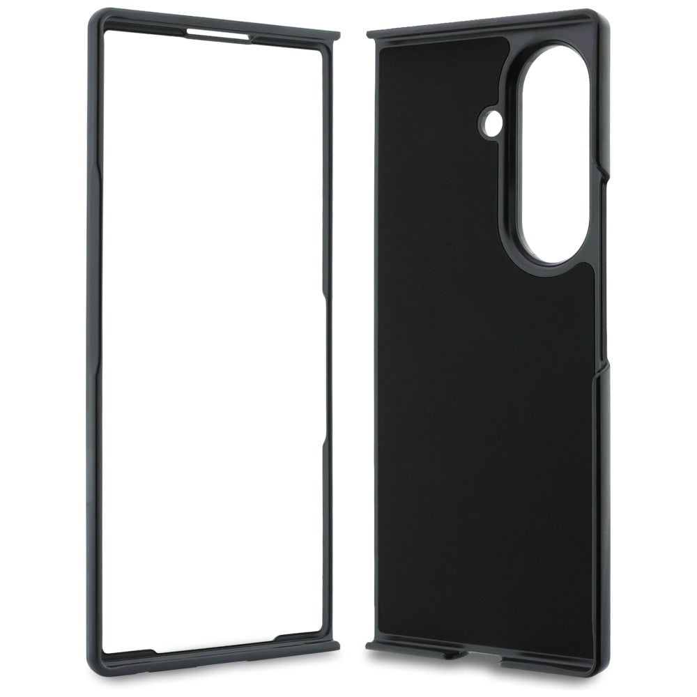 Kuori Samsung Galaxy Z Fold8 Ultra F976:lle, Karl Lagerfeld, Saffiano Karl & Choupette metallineula, musta