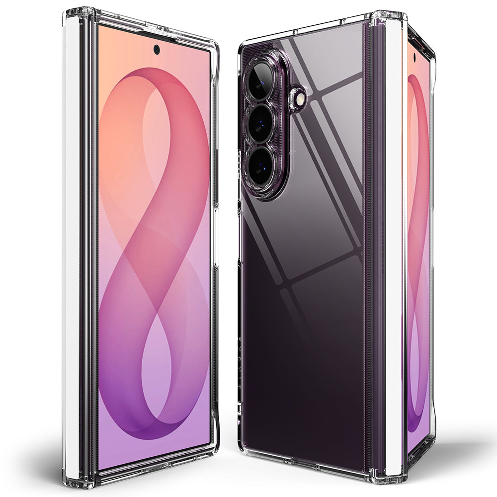 Kuori Samsung Galaxy Z Fold8 Ultra F976:lle, Ringke, Fusion Flap, Läpinäkyvä