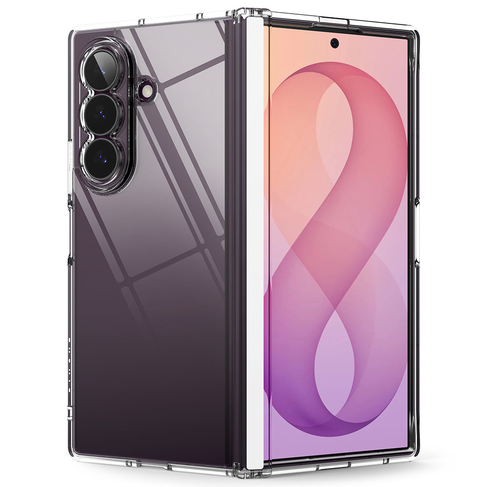 Kuori Samsung Galaxy Z Fold8 Ultra F976:lle, Ringke, Fusion Flap, Läpinäkyvä