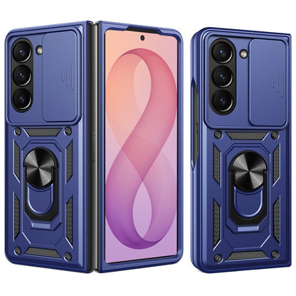 Kuori Samsung Galaxy Z Fold8 Ultra F976 / Z Fold7 F966:lle, Techsuit, CamShield, Sininen