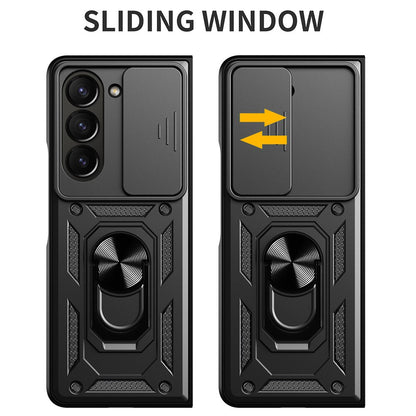 Kuori Samsung Galaxy Z Fold8 Ultra F976 / Z Fold7 F966:lle, Techsuit, CamShield, Sininen
