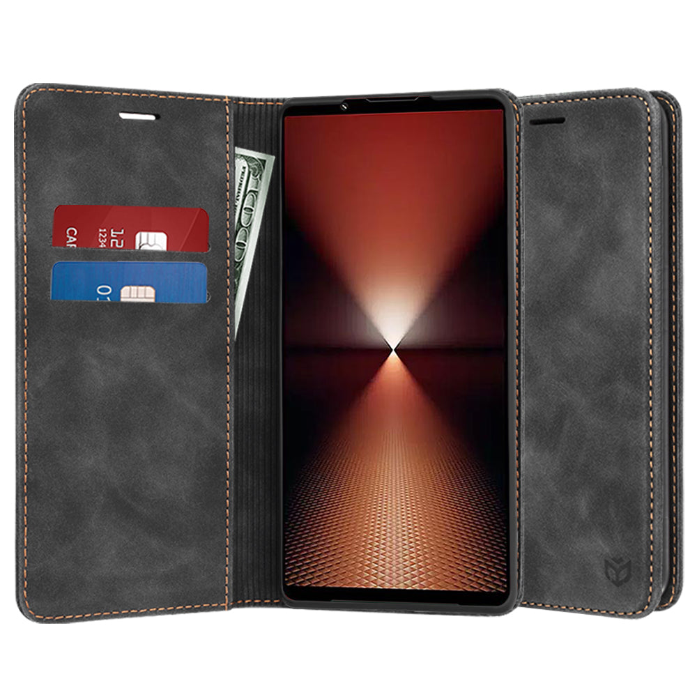 Kuori Sony Xperia 1 VI:lle, Techsuit, Confy, Musta