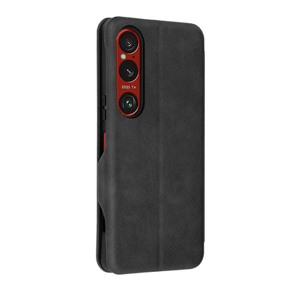 Kuori Sony Xperia 1 VI:lle, Techsuit, Safe Wallet Plus, Musta