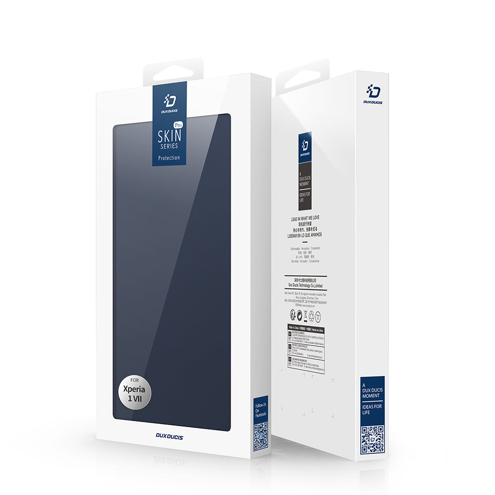 Kuori Sony Xperia 1 VII:lle, DUX DUCIS, Skin Pro, Musta