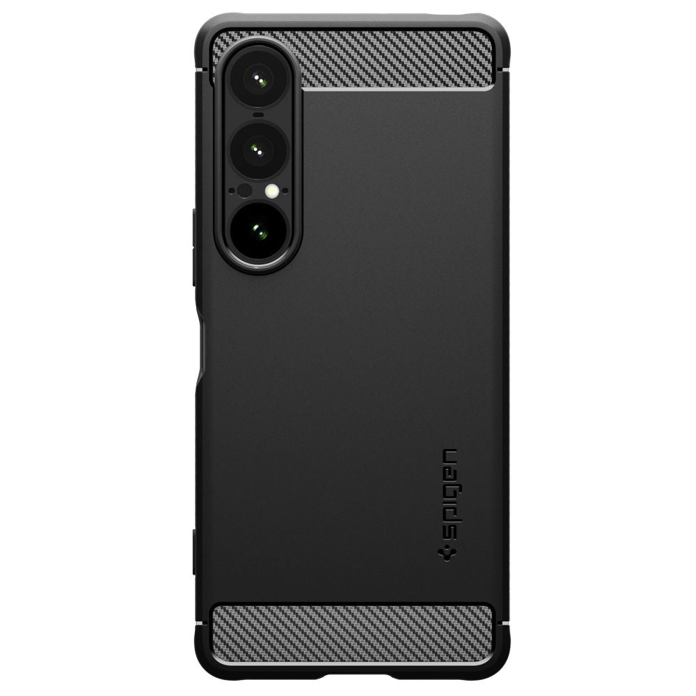 Kotelo Sony Xperia 1 VII:lle, Spigen, Rugged Armor, Mattamusta