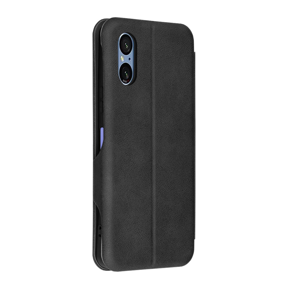 Kuori Sony Xperia 5 VI:lle, Techsuit, Safe Wallet Plus, Musta