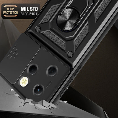 Kuori Tecno Spark 20 Pro / Infinix Hot 40 / Hot 40 Pro, Techsuit, CamShield, Sininen