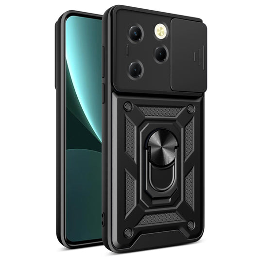 Kuori Tecno Spark 20 Pro / Infinix Hot 40 / Hot 40 Pro, Techsuit, CamShield, Musta