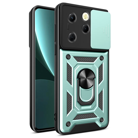 Kuori Tecno Spark 20 Pro / Infinix Hot 40 / Hot 40 Pro, Techsuit, CamShield, Vihreä