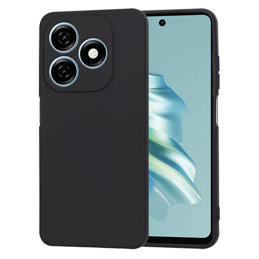 Kuori Tecno Spark 20:lle, Techsuit, SoftFlex, Musta