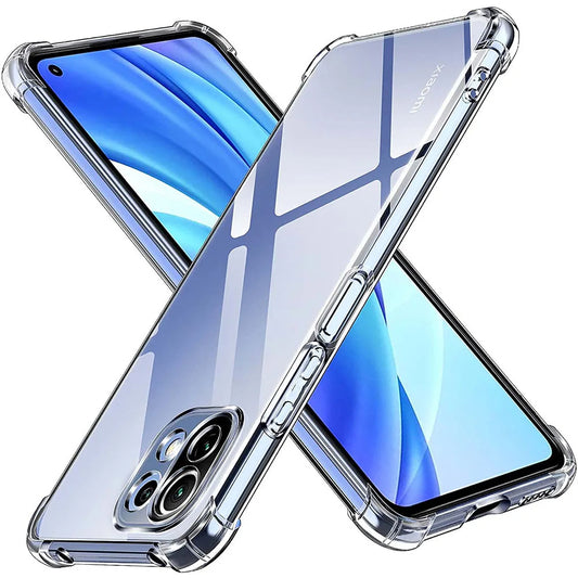 Kuori Xiaomi 11 Lite 5G NE / Mi 11 Lite 5G / 11 Lite, Techsuit, Iskunkestävä Kirkas, Läpinäkyvä