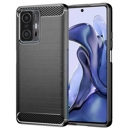 Kuori Xiaomi 11T / 11T Pro:lle, Techsuit, Hiili, Musta