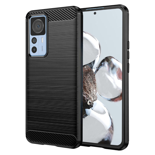 Kuori Xiaomi 12T / 12T Pro:lle, Techsuit, Hiili, Musta
