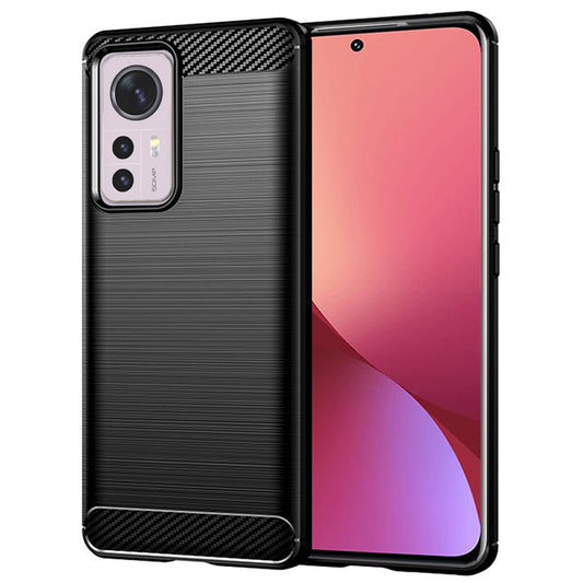 Kuori Xiaomi 12X / 12:lle, Techsuit, Hiili, Musta