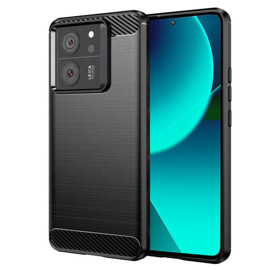 Kuori Xiaomi 13T Pro / 13T:lle, Techsuit, Hiili, Musta