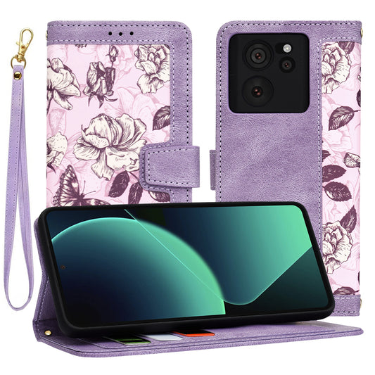 Kuori Xiaomi 13T Pro / 13T:lle, Techsuit, FlipCraft, Violetti