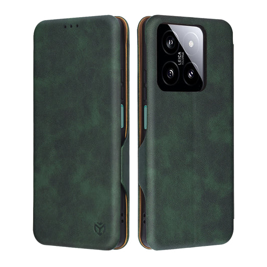 Kuori Xiaomi 14:lle, Techsuit, Safe Wallet Plus, Vihreä