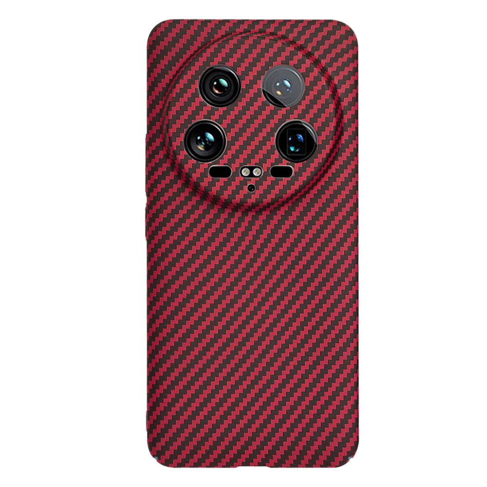 Kuori Xiaomi 14 Ultralle, Techsuit, Carbonite FiberShell, Punainen