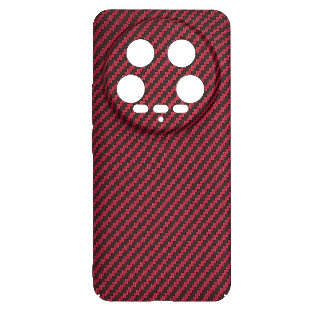 Kuori Xiaomi 14 Ultralle, Techsuit, Carbonite FiberShell, Punainen