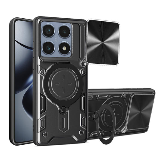 Kuori Xiaomi 14T Pro:lle, Techsuit, CamGuard Pro, Musta