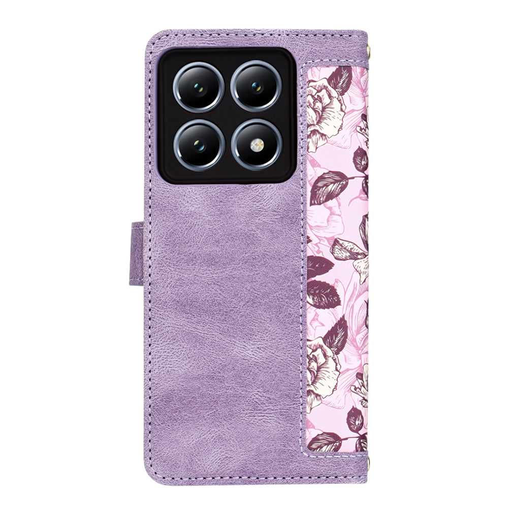 Kuori Xiaomi 14T Pro:lle, Techsuit, FlipCraft, Violetti