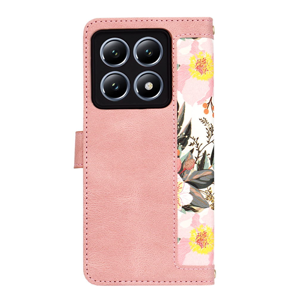Kuori Xiaomi 14T Pro:lle, Techsuit, FlipCraft, Vaaleanpunainen