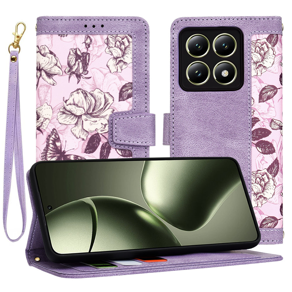 Kuori Xiaomi 14T:lle, Techsuit, FlipCraft, Violetti