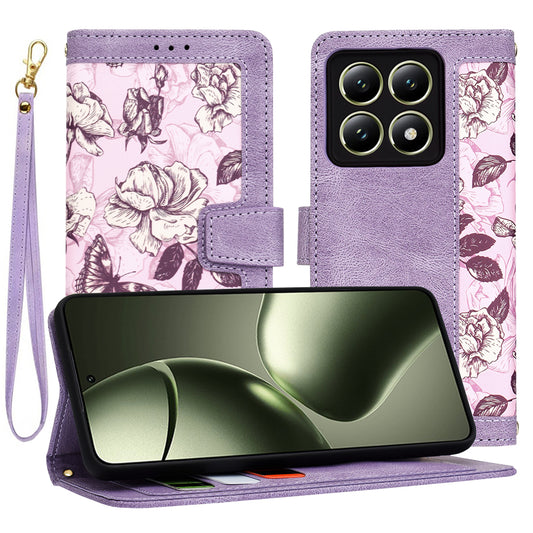 Kuori Xiaomi 14T:lle, Techsuit, FlipCraft, Violetti