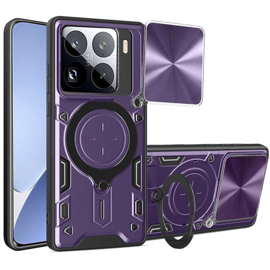 Kuori Xiaomi 15 Pro:lle, Techsuit, CamGuard Pro, Violetti