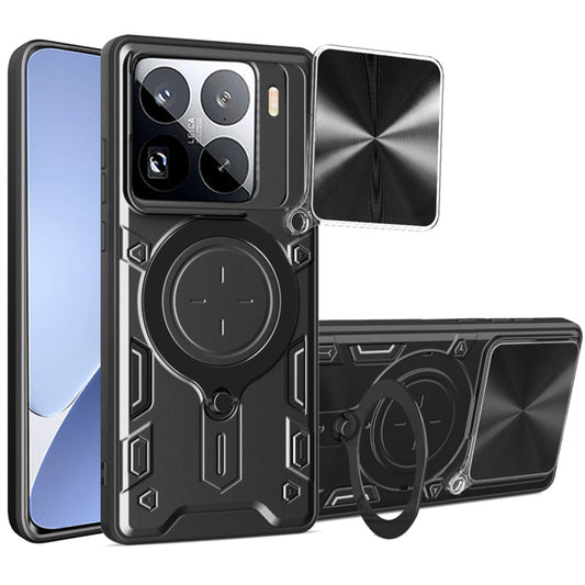 Kuori Xiaomi 15 Pro:lle, Techsuit, CamGuard Pro, Musta