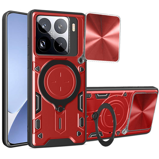 Kuori Xiaomi 15 Pro:lle, Techsuit, CamGuard Pro, Punainen