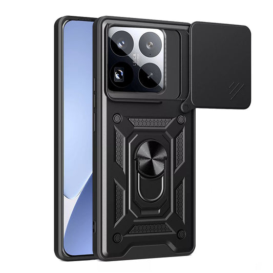 Kuori Xiaomi 15 Pro:lle, Techsuit, CamShield, Musta