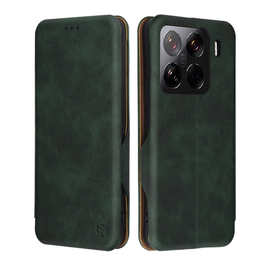 Kuori Xiaomi 15 Pro:lle, Techsuit, Safe Wallet Plus, Vihreä