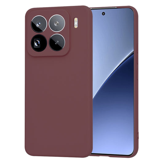 Kuori Xiaomi 15 Pro:lle, Techsuit, SoftFlex, Viininpunainen