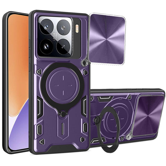 Kuori Xiaomi 15:lle, Techsuit, CamGuard Pro, Violetti