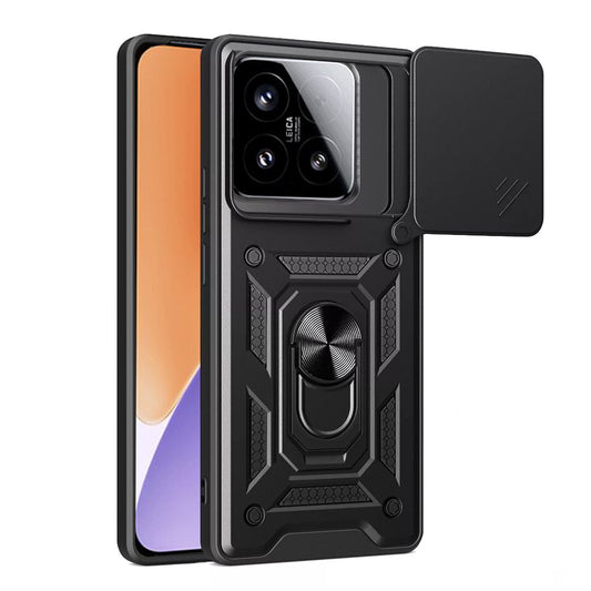 Kuori Xiaomi 15:lle, Techsuit, CamShield, Musta