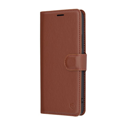 Kuori Xiaomi 15:lle, Techsuit, nahkainen folio, ruskea