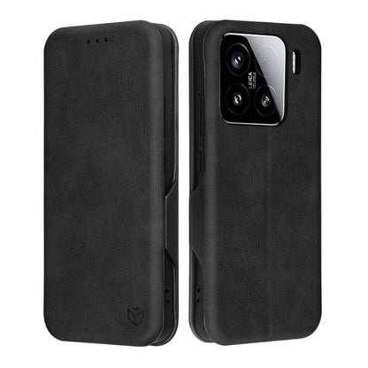 Kuori Xiaomi 15:lle, Techsuit, Safe Wallet Plus, Musta
