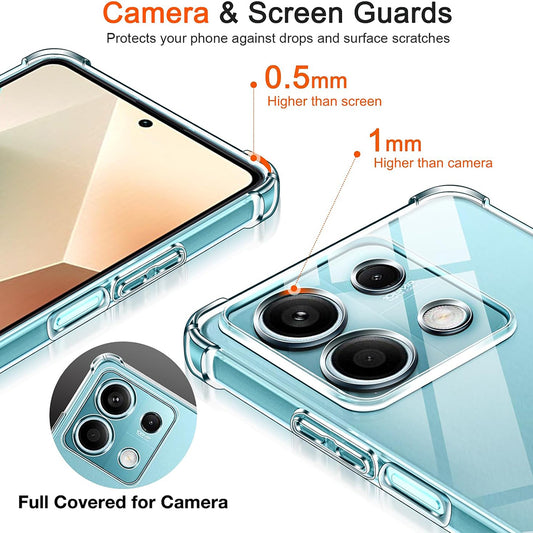 Kuori Xiaomi 15:lle, Techsuit, Iskunkestävä Kirkas, Läpinäkyvä