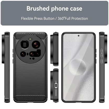 Kuori Xiaomi 15 Ultralle, Techsuit, Hiili, Musta