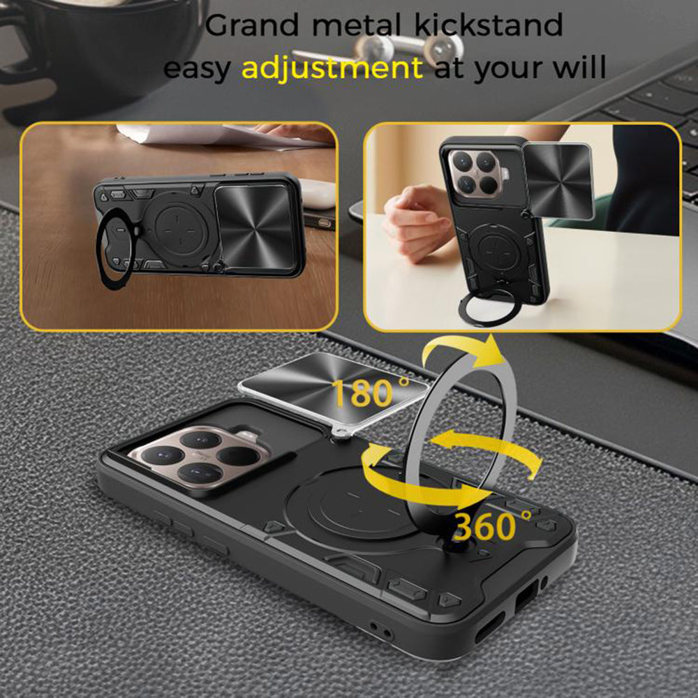 Suojakotelo Xiaomi 15T Pro:lle, Techsuit, CamGuard Pro, Pinkki