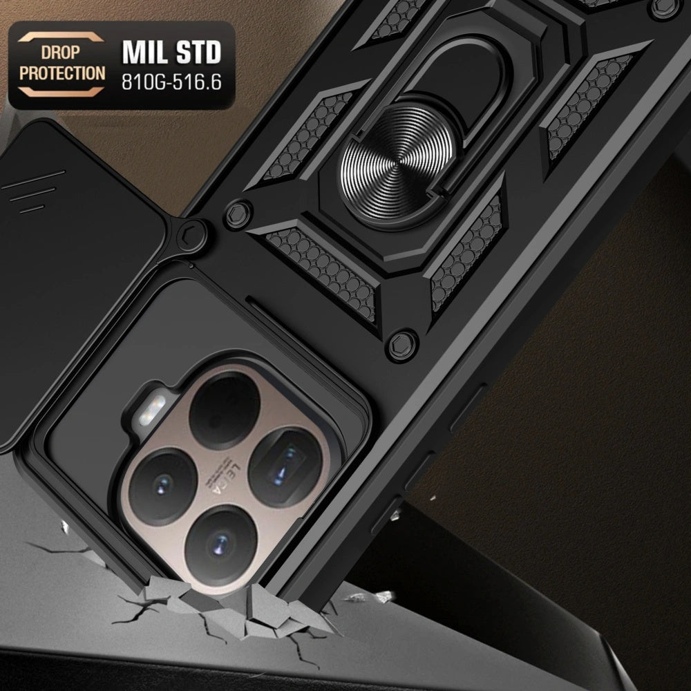 Kotelo Xiaomi 15T Pro:lle, Techsuit, CamShield, Sininen